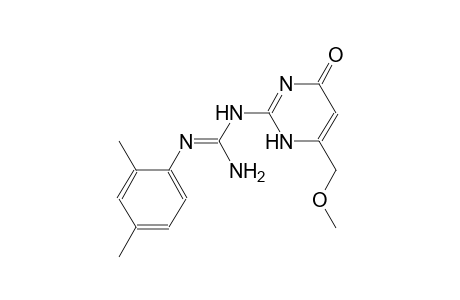 N''-(2,4-dimethylphenyl)-N-[6-(methoxymethyl)-4-oxo-1,4-dihydro-2-pyrimidinyl]guanidine