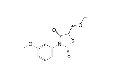 5-(ethoxymethylene)-3-(m-methoxyphenyl)rhodanine