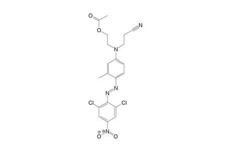 Propanenitrile, 3-[[2-(acetyloxy)ethyl][4-[(2,6-dichloro-4-nitrophenyl)azo]-3-methylphenyl]amino]-