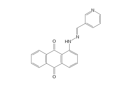 NICOTINALDEHYDE, (1-ANTHRAQUINONYL)HYDRAZONE