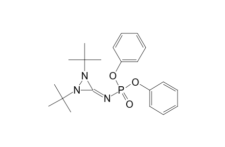1,2-Di-tert-butyl-3-[(diphenoxyphosphoryl)imino]diaziridine