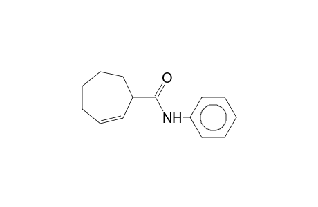 1-Cycloheptene-3-carboxamide, N-phenyl-