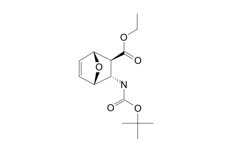 ETHYL-(ENDO)-3-TERT.-BUTOXYCARBONYLAMINO-7-OXA-BICYCLO-[2.2.1]-HEPT-5-ENE-(EXO)-2-CARBOXYLATE