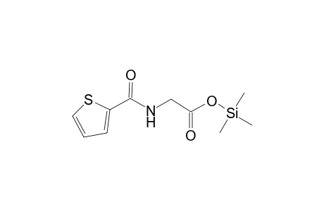 Glycine, N-(2-thienylcarbonyl)-, trimethylsilyl ester