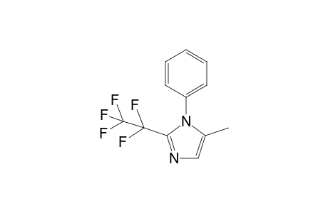 5-Methyl-2-(perfluoroethyl)-1-phenyl-1H-imidazole