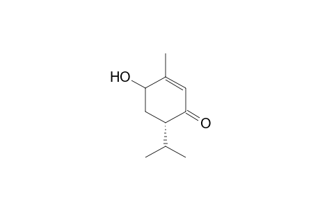 (6S)-4-Hydroxy-3-methyl-6-(propan-2-yl)cyclohex-2-en-1-one
