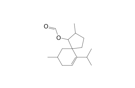 Spiro[4.5]dec-1-en-7-ol, 4,8-dimethyl-1-(1-methylethyl)-, formate