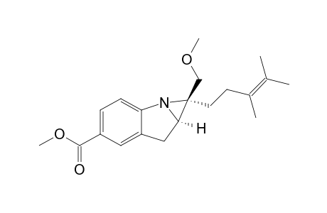 (2R)-1,2[(S)-1-(3,4-Dimethyl-3-pentenyl)-1-(methoxymethyl)methylene]-5-methoxycarbonylindoline