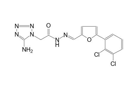 1H-tetrazole-1-acetic acid, 5-amino-, 2-[(E)-[5-(2,3-dichlorophenyl)-2-furanyl]methylidene]hydrazide