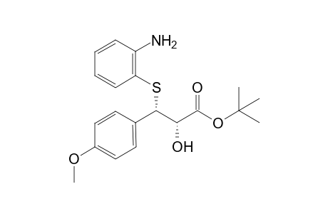 (2S,3S)-3-[(2-aminophenyl)thio]-2-hydroxy-3-(4-methoxyphenyl)propanoic acid tert-butyl ester