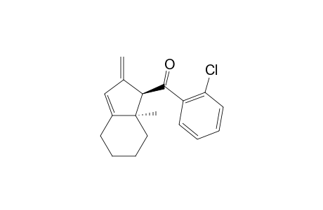 trans-2-Chlorophenyl-(7a-methyl-2-methylene-2,4,5,6,7,7a-hexahydro-1H-inden-1-yl)-methanone