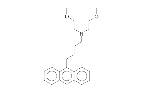 4-(9-anthracenyl)-N,N-bis(2-methoxyethyl)-1-butanamine