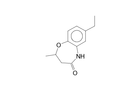 2-Ethyl-6-methyl-6,7-dihydro-9H-5-oxa-9-azabenzocyclohepten-8-one