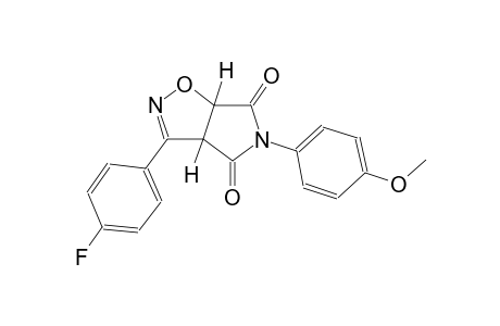 (3aR,6aS)-3-(4-fluorophenyl)-5-(4-methoxyphenyl)-3aH-pyrrolo[3,4-d]isoxazole-4,6(5H,6aH)-dione