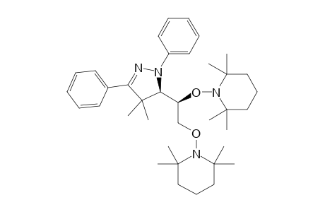 (1,1'-(((R*)-1-((R*)-4,4-Dimethyl-1,3-diphenyl-4,5-dihydro-1Hpyrazol-5-yl)ethane-1,2-diyl)bis(oxy))bis(2,2,6,6-tetramethylpiperidine))
