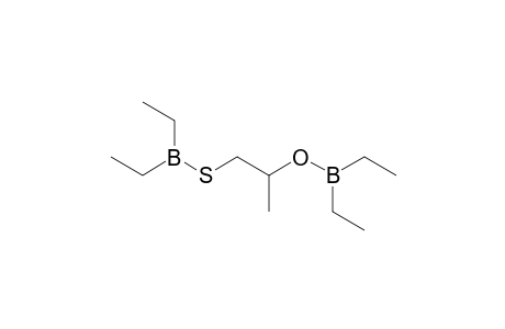 Propane, 1-(diethylborylthio)-2-(diethylboryloxy)-