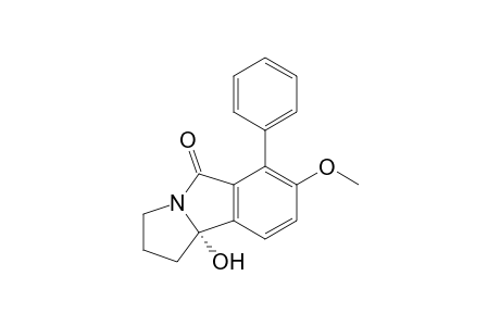 9b.alpha.-Hydroxy-2.alpha.-methoxy-1.beta.-phenyl-1,2,3,9b-tetrahydro-5H-pyrrolo[2,1-a]isoindol-5-one