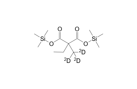 Ethyl(d3-methyl)malonate 2TMS
