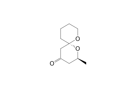 (2S,6S)-2-Methyl-1,7-dioxaspiro[5.5]undecan-4-one