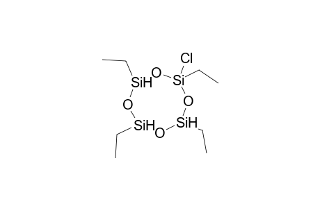 2-Chloro-2,4,6,8-tetraethyl-1,3,5,7,2,4,6,8-tetraoxatetrasilocane