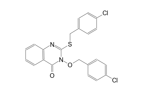 3-[(4-chlorobenzyl)oxy]-2-[(4-chlorobenzyl)sulfanyl]-4(3H)-quinazolinone