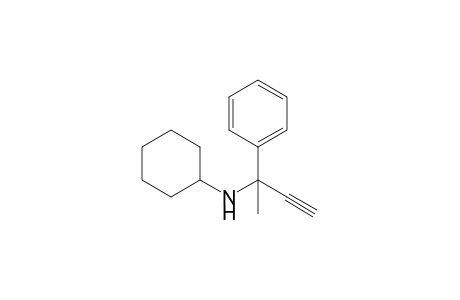 3-(N-Cyclohexylamino)-3-phenylbutyne