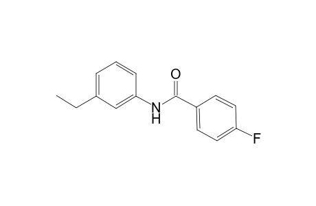 N-(3-Ethylphenyl)-4-fluorobenzamide
