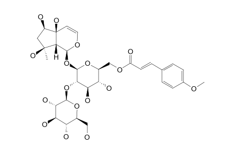 2'-O-BETA-D-GLUCOPYRANOSYL-6'-O-(PARA-METHOXY-CINNAMOYL)-HARPAGIDE