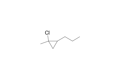 1-Chloro-1-methyl-2-propylcyclopropane