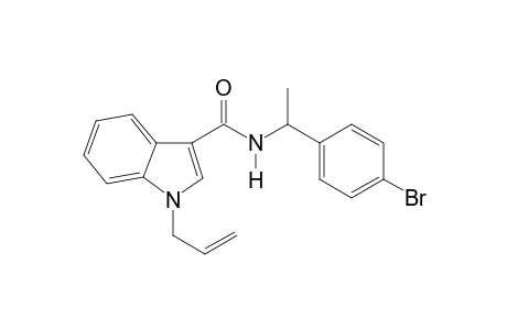 N-[1-(4-Bromophenyl)ethyl]-1-(prop-2-en-1-yl)-1H-indole-3-carboxamide