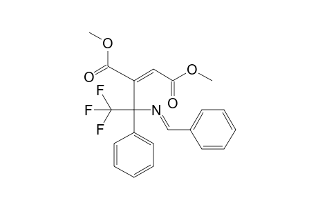 Dimethyl (E)-2-(1'-benzylideneamino-2',2',2'-trifluoro-1'-phenylethyl)but-2-enedioate