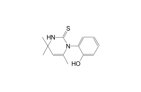 1-(2-hydroxyphenyl)-4,4,6-trimethyl-3,4-dihydro-2(1H)-pyrimidinethione