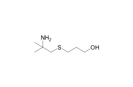3-[(2-amino-2-methylpropyl)thio]-1-propanol