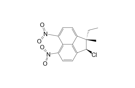 Acenaphthylene, 2-chloro-1-ethyl-1,2-dihydro-1-methyl-5,6-dinitro-, cis-