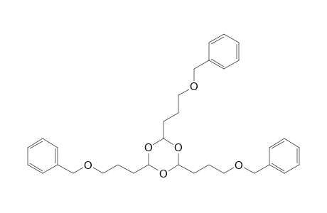2,4,6-Tri(3-benzyloxypropyl)-1,3,5-trioxane