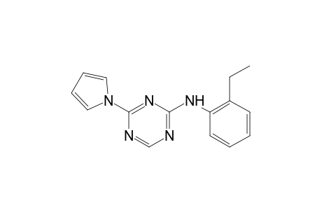 2-(o-ethylanilino)-4-(pyrrol-1-yl)-s-triazine