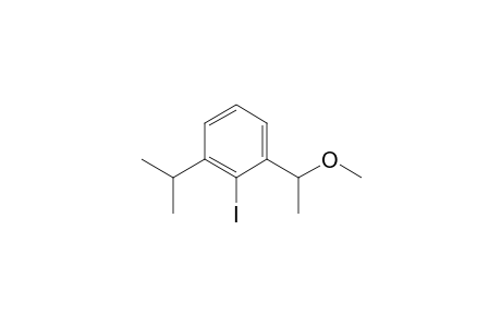 2-iodanyl-1-(1-methoxyethyl)-3-propan-2-yl-benzene
