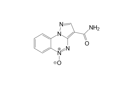 5-oxidanidylpyrazolo[5,1-c][1,2,4]benzotriazin-5-ium-3-carboxamide