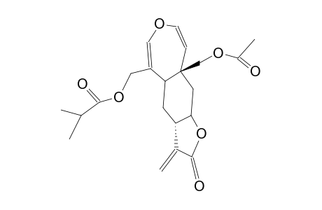 (5S,7R,8S,10S)-2,3-EPOXY-14-ACETOXY-15-(2-METHYL)PROPANOYLOXYELEMA-1,3,11(13)TRIEN-8,12-OLIDE