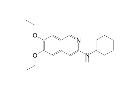 N-cyclohexyl-6,7-diethoxy-3-isoquinolinamine
