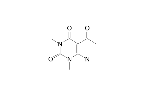 Uracil, 5-acetyl-6-amino-1,3-dimethyl