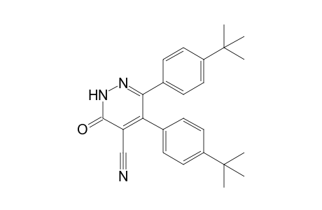 5,6-bis[p-(t-Butyl)phenyl]-4-cyanopyridazin-3(2H)-one