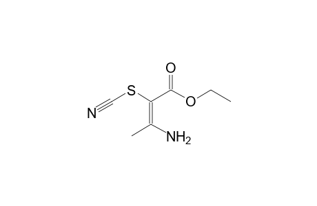 (E)-3-amino-2-thiocyanato-2-butenoic acid ethyl ester
