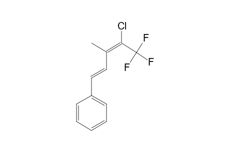 4-CHLORO-5,5,5-TRIFLUORO-3-METHYL-1-PHENYL-1,3-PENTADIENE;(E,Z)-ISOMER