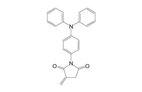 1-(4-DIPHENYLAMINO-PHENYL)-3-METHYLENE-PYRROLIDINE-2,5-DIONE;N-(4-ITACONIMIDOPHENYL)-DIPHENYLAMINE