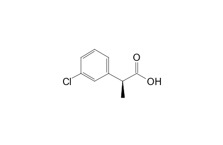 (2S)-2-(3-chlorophenyl)propanoic acid