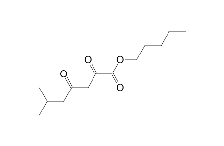 2,4-DIOXO-6-METHYLHEPTANOIC ACID, PENTYL ESTER