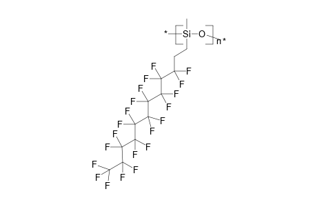 Poly(methyl perfluorodecylethylenesiloxane)