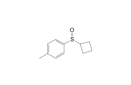1-Cyclobutanesulfinyl-4-methyl-benzene