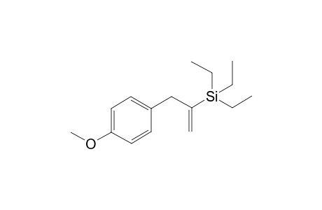 Triethyl(3-(4-methoxyphenyl)prop-1-en-2-yl)silane